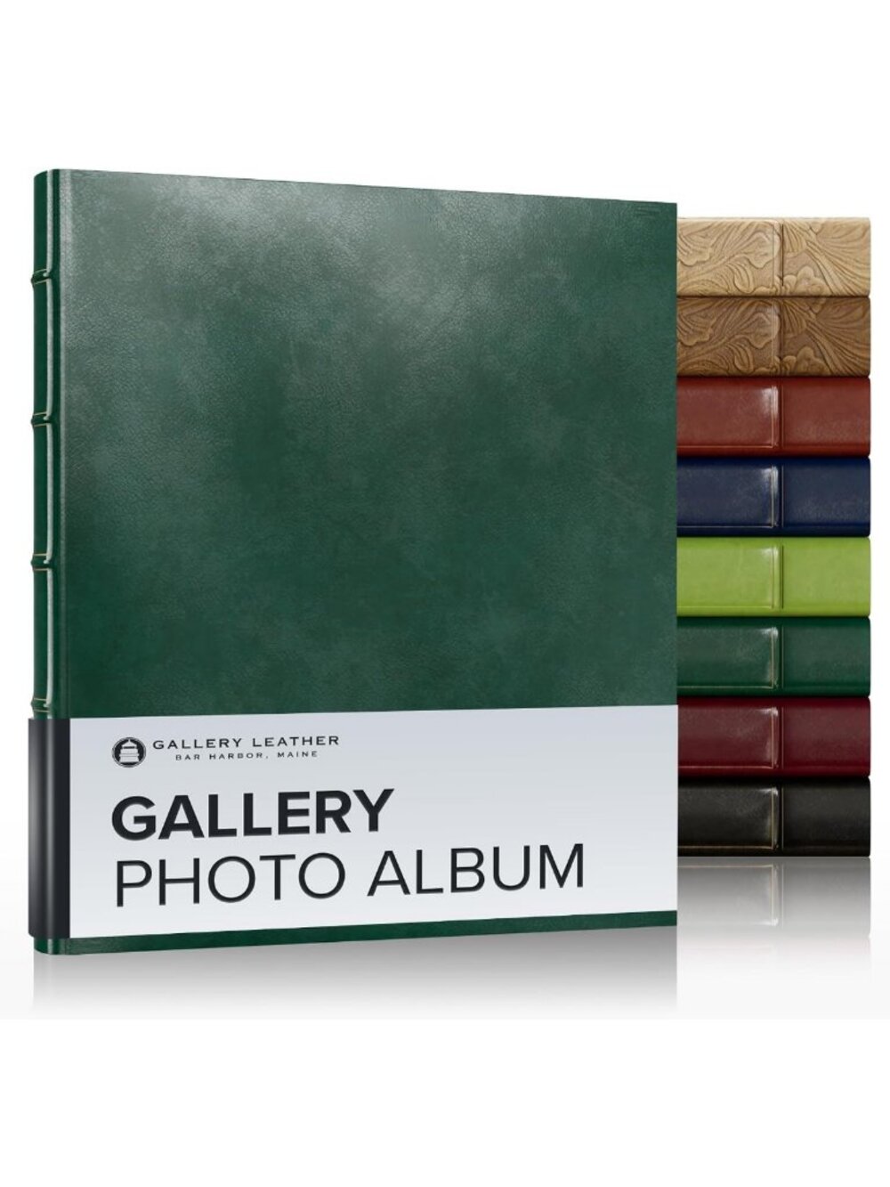 Leather Photo Album for 4x6 Pictures - Slip-In Pockets & Writing Space, Perfect